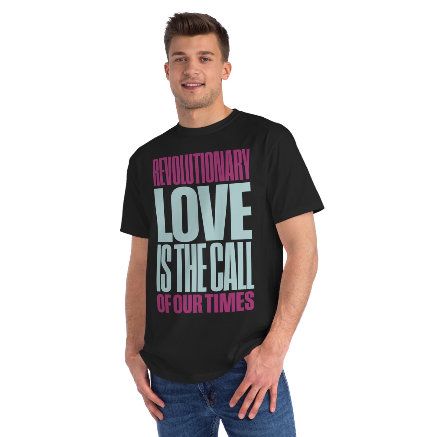 Call of Our Times with Tour Cities - Organic Unisex Classic T-Shirt (Black)