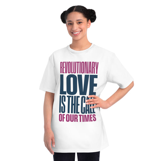 Call of Our Times with Tour Cities - Organic Unisex Classic T-Shirt (White)