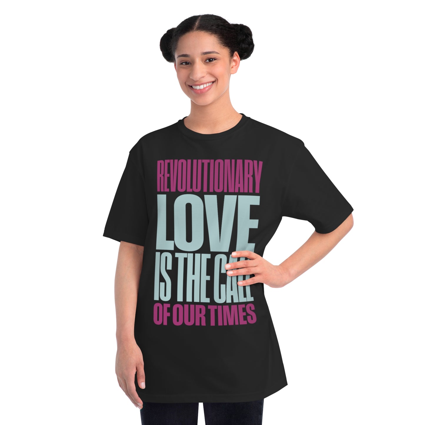 Call of Our Times with Tour Cities - Organic Unisex Classic T-Shirt (Black)