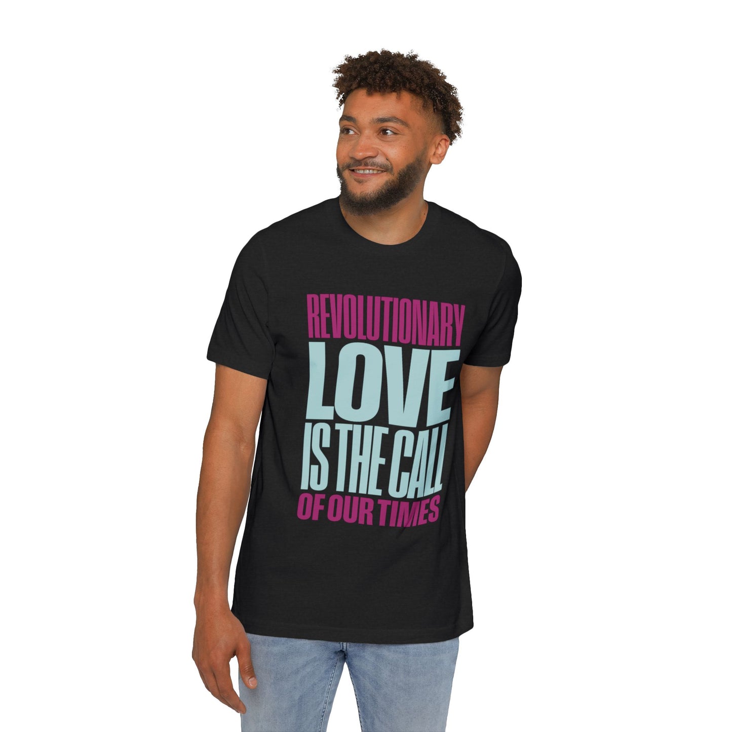Call of Our Times with Tour Cities - Unisex Short-Sleeve Jersey T-Shirt (Black)