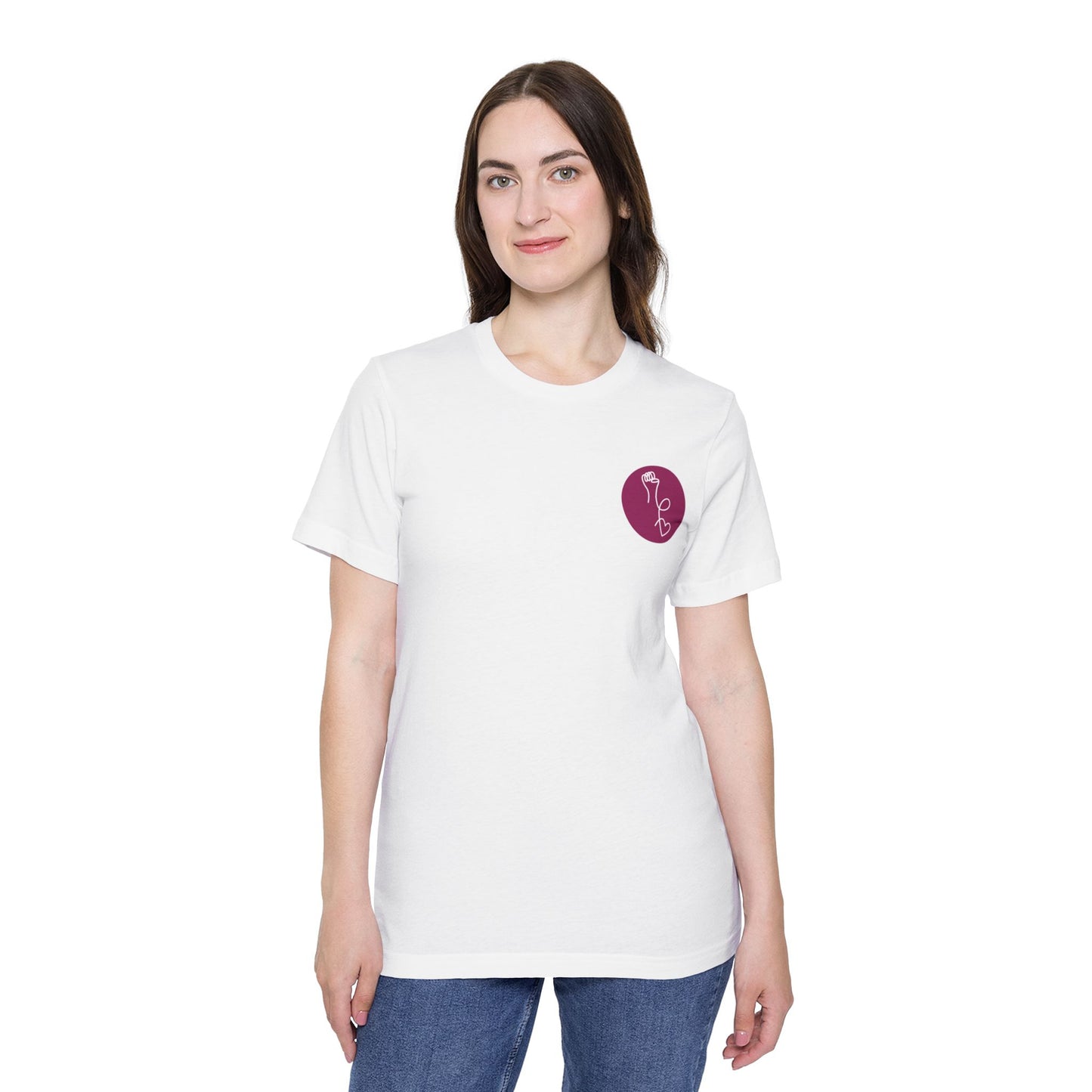 RLP Logo with Call of Our Times with Tour Cities - Unisex Short-Sleeve Jersey T-Shirt (White)